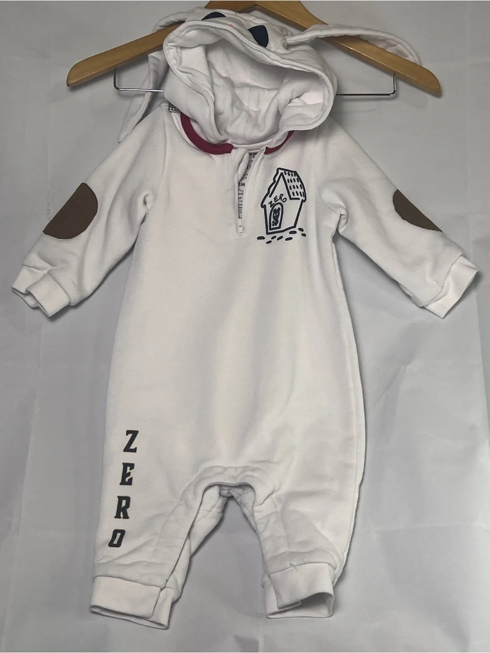 Disney BoxLunch Exclusive Nightmare Before Christmas Zero Infant Romper Size 12M